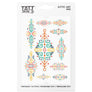 Aztek pattern temporary tattoos