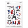 France Paris temporary tattoos