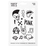 Punk rock temporary tattoos TATTonme Punk mix