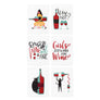 Wine temporary tattoos TATTonme Wine set