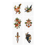 Old school temporary tattoos TATTonme Old school set
