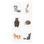 AR Forest animals set