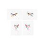 Temporary gold tears tattoos TATTONME