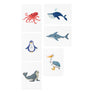 AR Ocean animals set