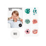 Flowers temporary tattoos for girls