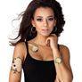 Floral white tattoos TATTonme White bloom set