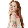 Flowers Peony bloom temporary tattoos TATTonme Peony Bloom set