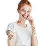 Temporary gold flower tattoos TATTONME