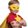 Superheros kids temporary tattoos TATTonme Superhero set