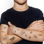 Cool phrases temporary tattoos
