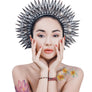 Asian flowers lotus temporary tattoos