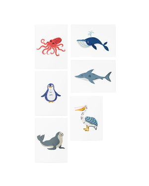 AR Ocean animals set