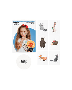 AR Forest animals set