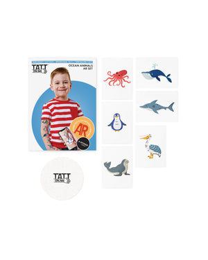 AR Ocean animals set